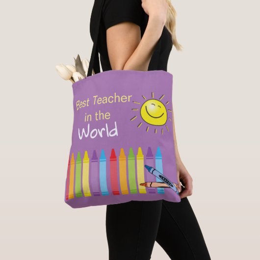 Crayon Niedlich Tote Bag Tasche (Von Nahem)