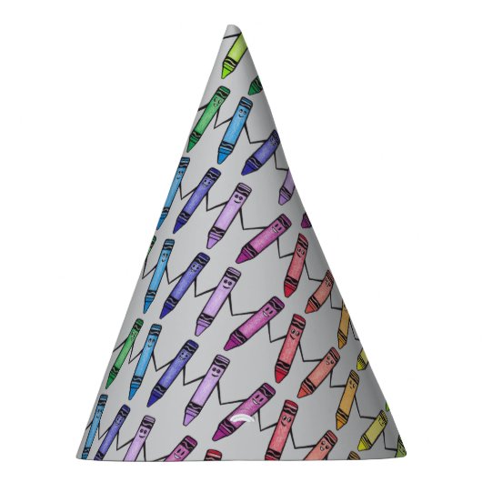 Crayon Pals Niedlich Artist Party Hat Partyhütchen (Rechts)