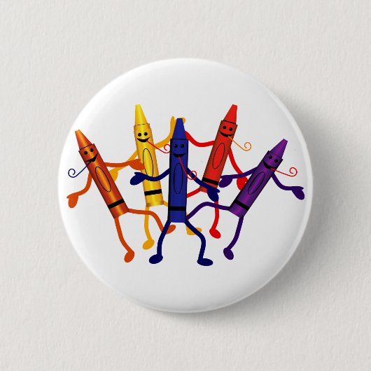 Crayon Party Button (Vorderseite)