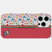 Crayon Pastel Heart & Blume Case-Mate iPhone Hülle (Rückseite (Horizontal))