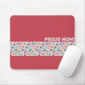 Crayon Pastel Heart & Blume Mousepad (Mit Mouse)