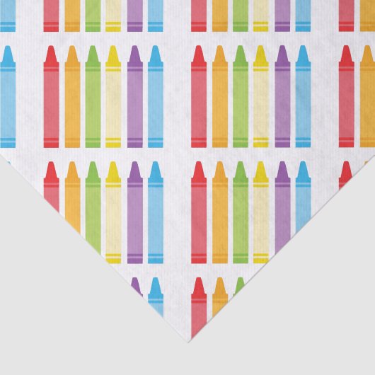 Crayon Patter Tissue Paper Seidenpapier (Ausschnitt)