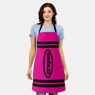 Crayon Schürze Family & Group Costumes - Fuchsia
