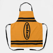 Crayon Schürze Family & Group Costumes - Orange (Vorderseite)