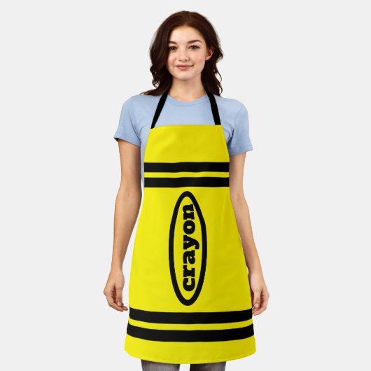 Crayon Schürze Family & Group Kostüme - Gelb (Getragen)
