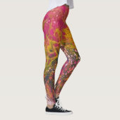Crayon-Serie - Acrylpour-Malerei wie Leggings (Rechts)