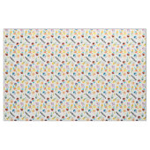 Crayon Sesam Freunde Party-Muster Stoff (Yard (91,4 cm))