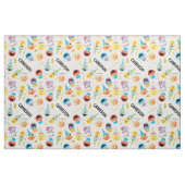 Crayon Sesam Freunde Party-Muster Stoff (Fat Quarter (45,7 x 55,9 cm))