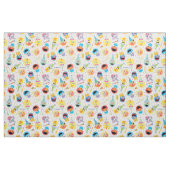 Crayon Sesam Freunde Party-Muster Stoff (Fat Quarter (45,7 x 55,9 cm))