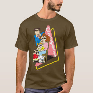 Crayon Shin-chan alle Mitglieder der Nohara T-Shirt