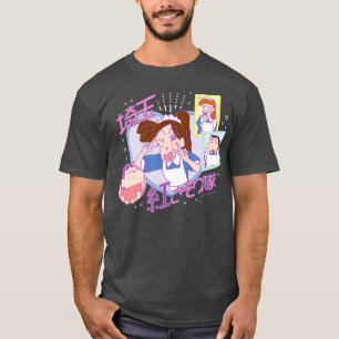 Crayon Shin-chan Benisasoritai Maid Café T-Shirt