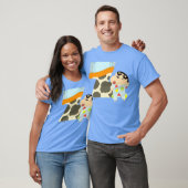 Crayon Shin-chan FUN FUN FUN STUDY A to T-Shirt (Unisex)