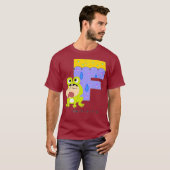 Crayon Shin-chan FUN FUN STUDY A to Z F one T-Shirt (Vorne ganz)