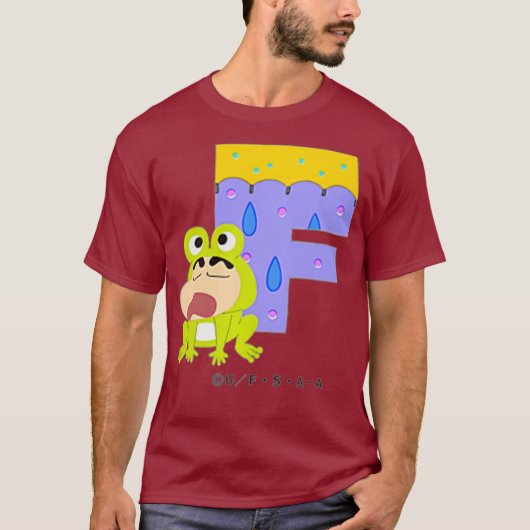 Crayon Shin-chan FUN FUN STUDY A to Z F one T-Shirt (Vorderseite)