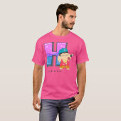 Crayon Shin-chan FUN FUN STUDY A to Z H one T-Shirt (Vorne ganz)