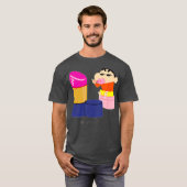 Crayon Shin-chan FUN FUN STUDY A to Z L one T-Shirt (Vorne ganz)