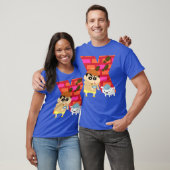 Crayon Shin-chan FUN FUN STUDY A to Z Premium T-Shirt (Unisex)