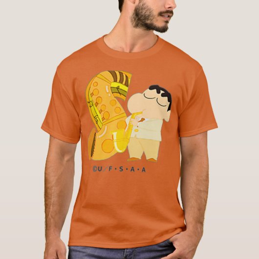 Crayon Shin-chan FUN FUN STUDY A to Z S one T-Shirt (Vorderseite)