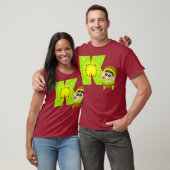 Crayon Shin-chan FUN FUN STUDY A to Z T-Shirt (Unisex)