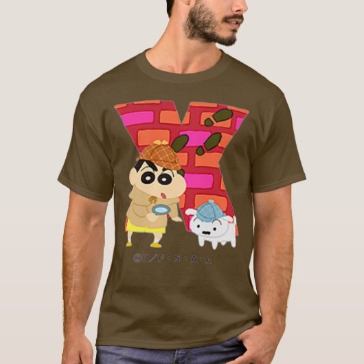 Crayon Shin-chan FUN FUN STUDY A to Z X one T-Shirt (Vorderseite)