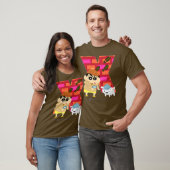 Crayon Shin-chan FUN FUN STUDY A to Z X one T-Shirt (Unisex)