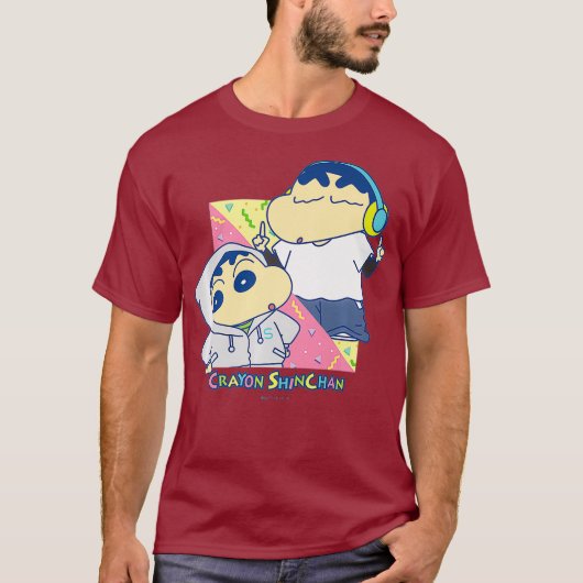 Crayon Shin-chan Music Premium T-Shirt (Vorderseite)