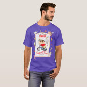 Crayon Shin-chan Shin-chan und Fahrraddessert T-Shirt (Vorne ganz)