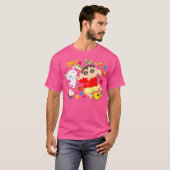 Crayon Shin-chan spannende Paint-Touch T-Shirt (Vorne ganz)
