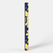 Crayon und Butterfly-Blume iPhone Hülle (Rechte Seite)