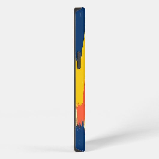 Crayon und Butterfly Brush Strokes iPhone Hülle (Rechte Seite)