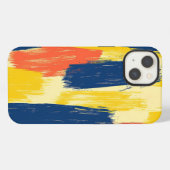 Crayon und Butterfly Brush Strokes iPhone Hülle (Rückseite (Horizontal))