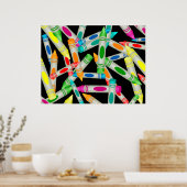 Crayon Wallpaper Poster (Küche)