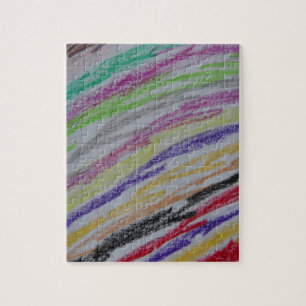 Crayon Zeichnend Lines Puzzle