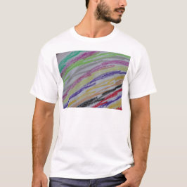 Crayon Zeichnend Lines T-Shirt