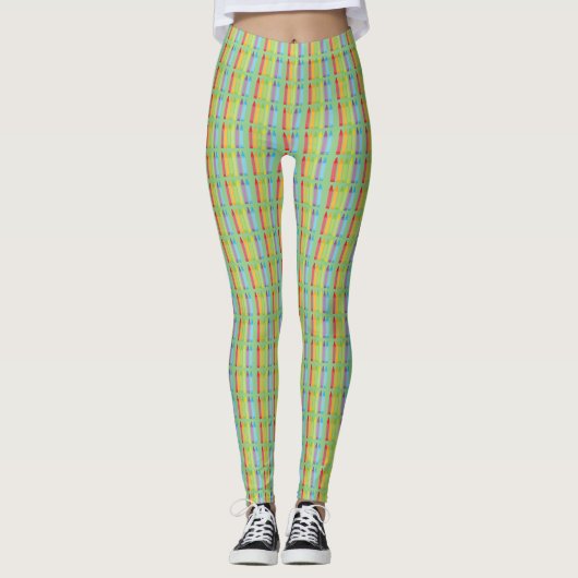 Crayons Frauen Leggings (Vorderseite)