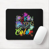 Crayons immer noch Farbselbstversorgung psychische Mousepad (Mit Mouse)