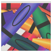 Crayons Kids Crayon buntes Gewebe Stoff (Nahaufnahme)