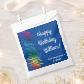 Crayons Kindergeburtstag Party Niedliche Farben Geschenktütchen (Ausgeschnitten)