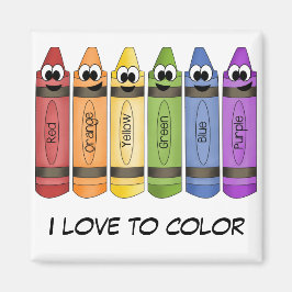 Crayons Magnet