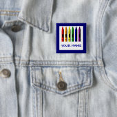 Crayons Niedlich Blue Name Crayon Button Template (Beispiel)