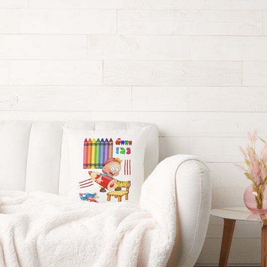 Crayons Numbers Kissen werfen (Liege)