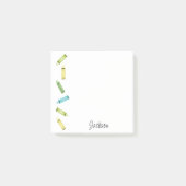 Crayons Post-it Klebezettel (Vorderseite)