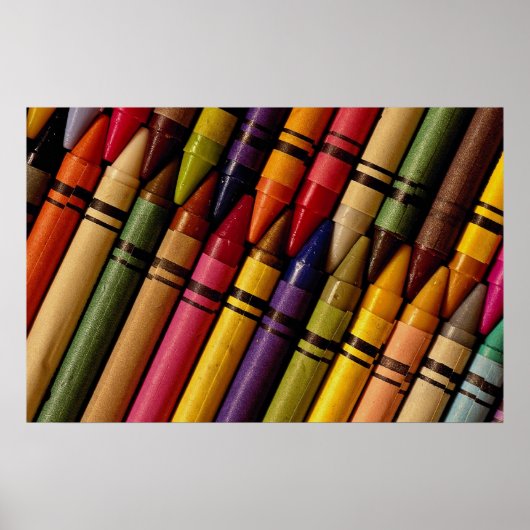 Crayons Poster (Vorne)