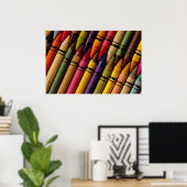 Crayons Poster (Heimbüro)