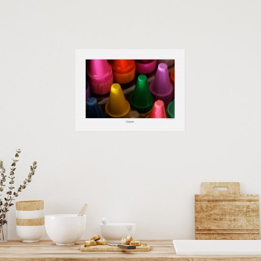 Crayons Poster (Küche)