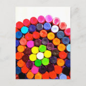 Crayons Postkarte (Vorderseite)