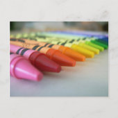 Crayons Postkarte (Vorderseite)
