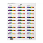 Crayons Rücksendeadresse (Vorne)