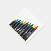 Crayons Serviette (Ecke)