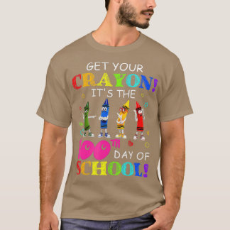Crayons Tanzen bringt den Crayon zum 100. T-Shirt